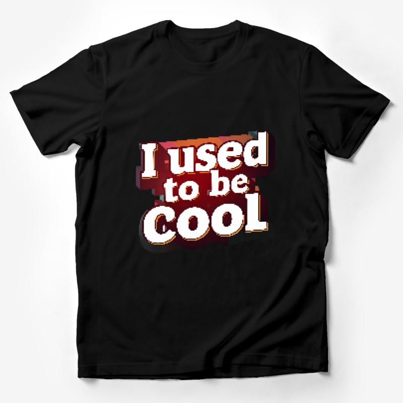 Vintage Style I Used To Be Cool Graphic T-Shirt, Retro Humor Casual Tee, Unisex Adult Clothing Gift Male T-Shirt