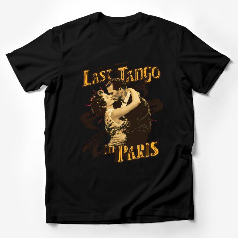 Vintage Tango Movie Poster T-Shirt, Classic Dance Film, Retro Graphic Tee, Paris Inspired, Unisex Shirt Male T-Shirt