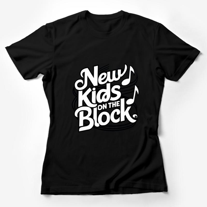 New Kids on the Block Inspired T-Shirt, Retro Band Graphic Tee, Unisex Adult Clothing, Vintage Music Fan Gift, Casual Streetwear Top Female T-Shirt