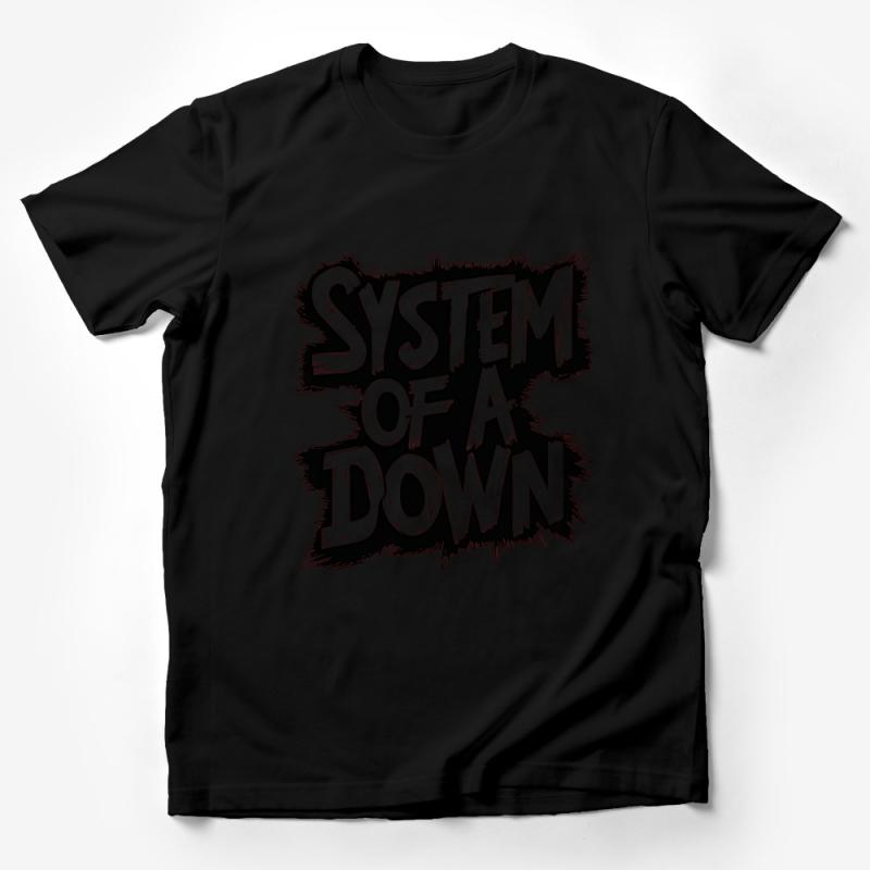 System of a Down Band T-Shirt, Unisex Rock Music Tee, Graphic Grunge Shirt, Alternative Metal Apparel, Fan Concert Outfit, Cool Musician Gift Male T-Shirt