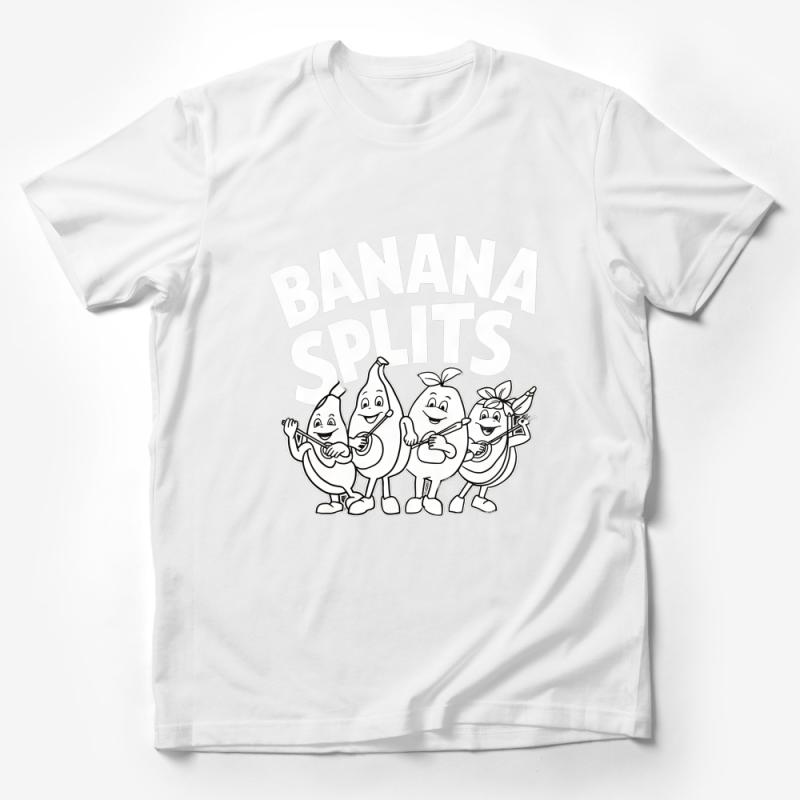 Retro Banana Splits T-Shirt, Classic Cartoon Tee, Vintage Style Nostalgic Shirt, Casual Unisex Graphic Top, Soft Cotton Male T-Shirt