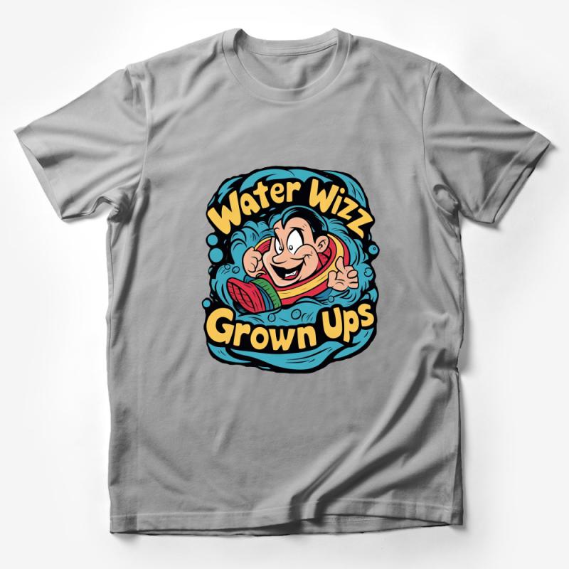 Water Wizz Grown Ups Inspired Cartoon Funny T-Shirt, Graphic Tee, Summer Vibes, Casual Wear, Gift for Friends Male T-Shirt