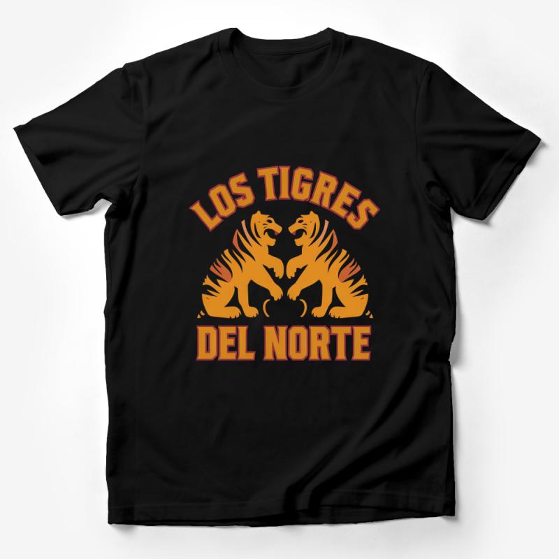 Los Tigres Del Norte Inspired Graphic Tee, Vibrant Tiger Design Unisex T-Shirt Male T-Shirt