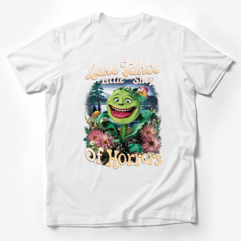 Lake Tahoe Little Shop of Horrors Inspired Graphic Tee for Plant Lovers Male T-Shirt