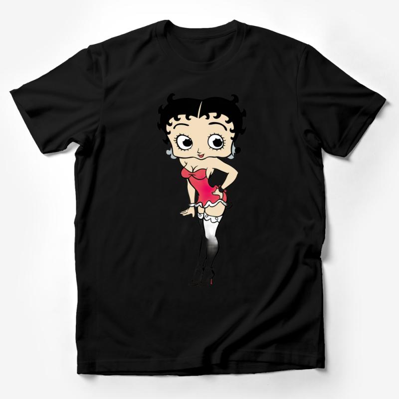 Cute Cartoon Character T-Shirt, Women's Fashion Tee, Fun Novelty Graphic Shirt, Casual Streetwear, Unique Gift Idea, All Sizes Male T-Shirt