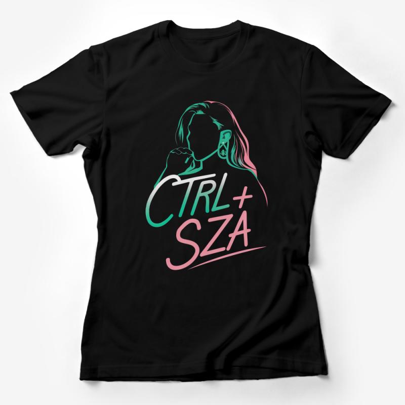 Women's Graphic Tee, CTRL+Z Funny Quote T-Shirt, Casual Cotton Top, Computer Geek Gift, Lady's Unique Shirt Design, Trendy Techie Apparel Female T-Shirt