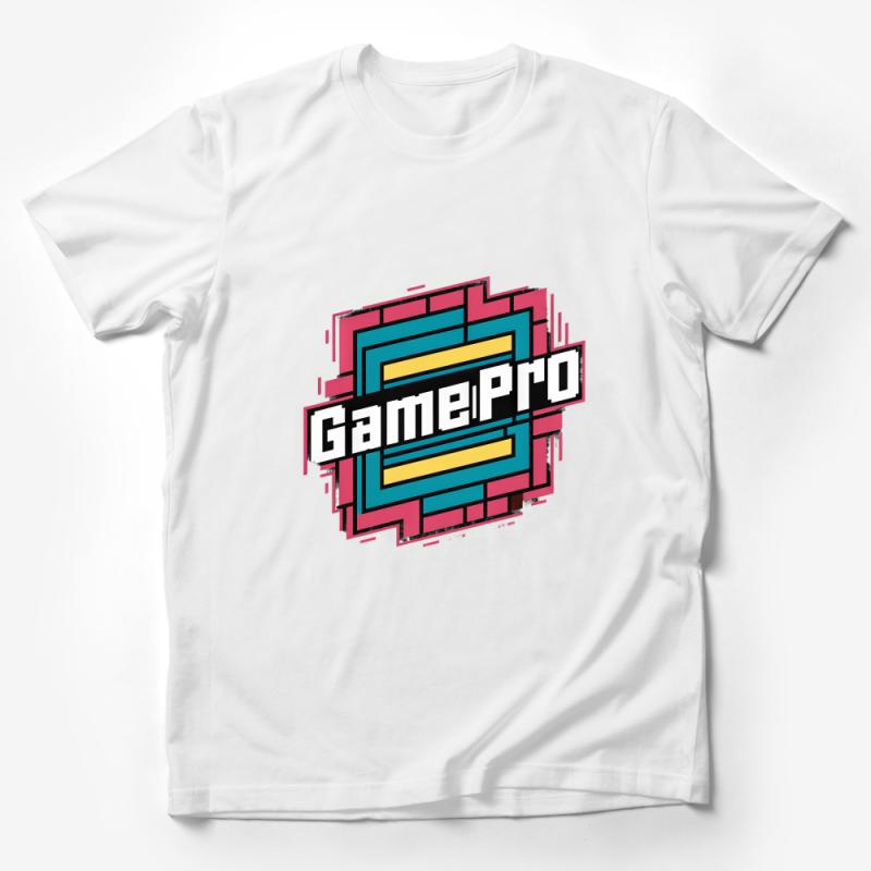 Retro Gamer T-Shirt, GamePro Vintage Style, Gaming Tee, Unisex Game Lover Shirt, Classic Video Games Apparel, Casual Play Mode Top Male T-Shirt