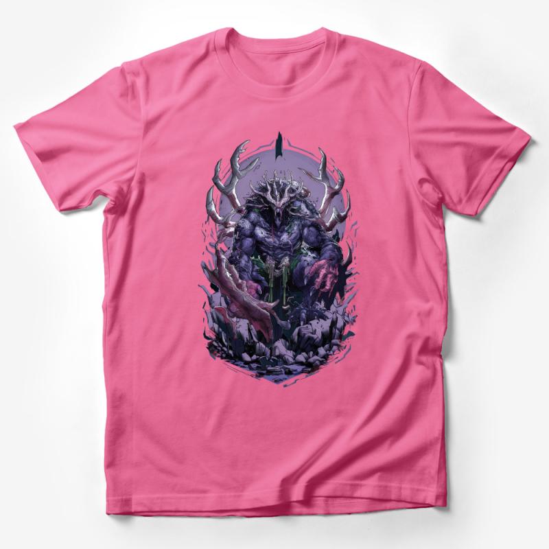 Fantasy Monster T-Shirt, Epic Creature Design Tee, Unique Graphic Shirt, Cool Beast Illustration, Unisex Casual Apparel, Gift for Gamers Male T-Shirt