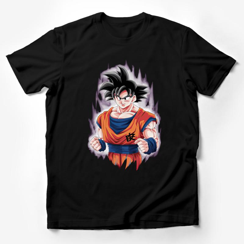 Anime Manga Superhero T-Shirt, Graphic Tee for Cartoon Fans, Casual Cosplay, Cool Character Apparel, Unisex Adult Clothing Male T-Shirt